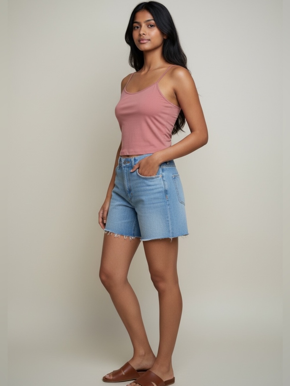 Wild Fable Crop Spaghetti Strap Tank Top Cami